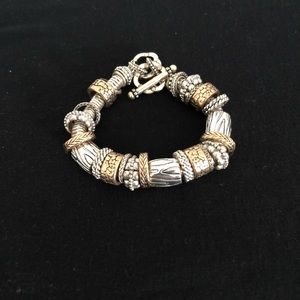 Gold and Silver Bracelet